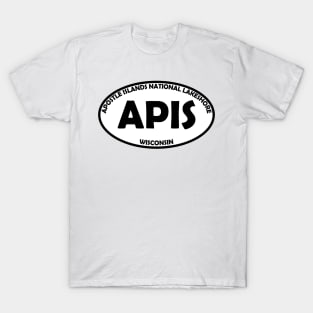 Apostle Islands National Lakeshore oval T-Shirt
